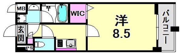 ブライジングの物件間取画像